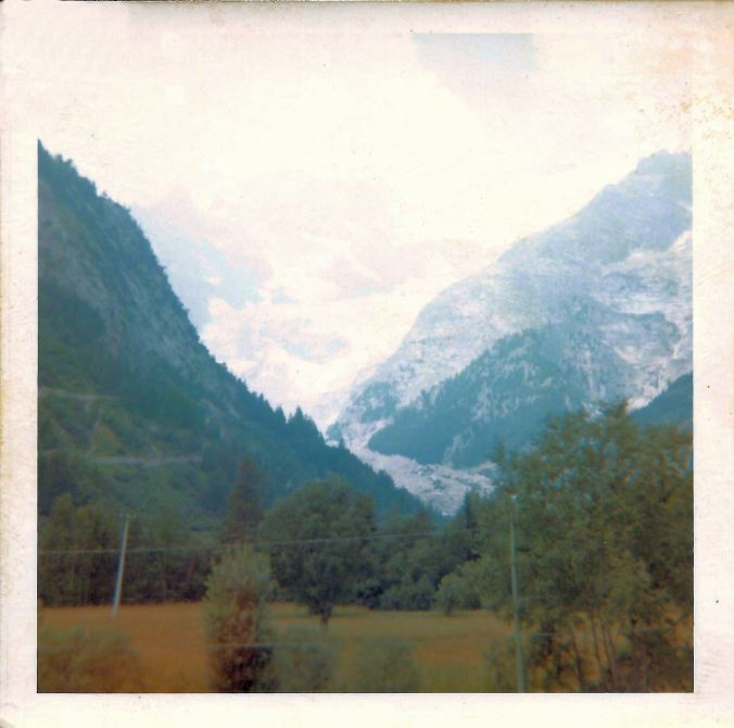 Mont Blanc from Italy - 2. 23rd July 1969.