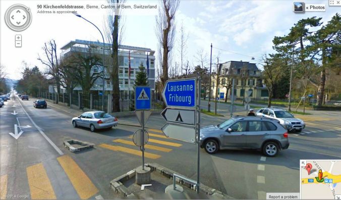 The British Embassy in Bern - 2. 24th July 1969. (Thunstrasse 50, 3005 Berne, Switzerland.)