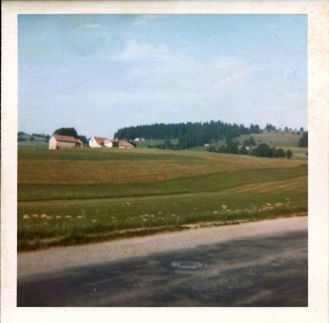 Leaving La Chaux-de-Fonds. 24th July 1969. 