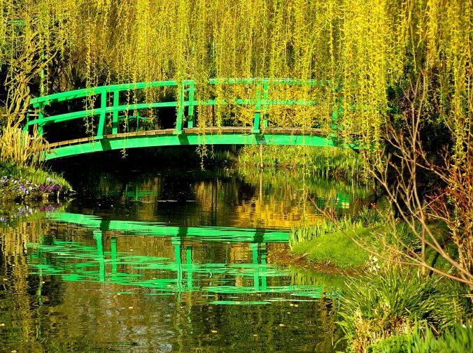 Claude Monet's Garden, Giverny, France. An image of perfect tranquillity if one can catch a few seconds without half a dozen tourists on the iconic bridge. https://witness.theguardian.com/assignment/552e3c5be4b0dfcbad6c3d9f/1477334