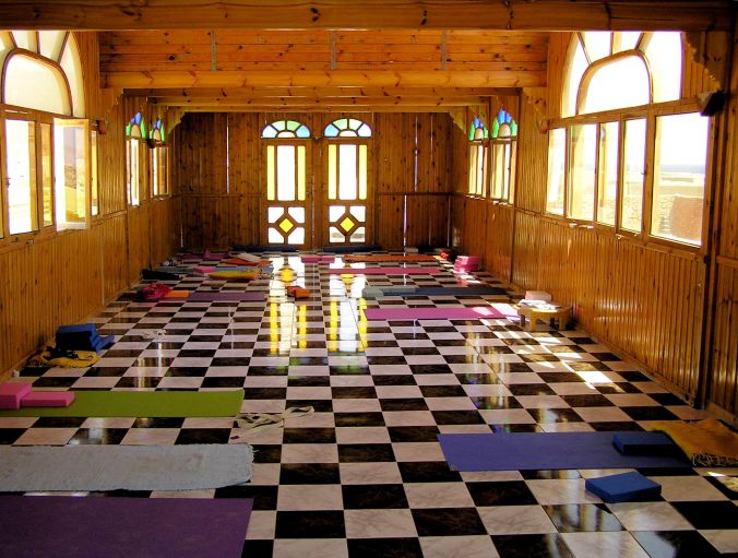 The Yoga Shala at the Blue Beach Club, Dahab. Tranquillity, harmony and … Where is everyone? https://witness.theguardian.com/assignment/55846d48e4b0629b0a62a4ef/1584955